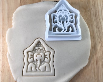 Ganesh Cookie Cutter: Hindu Elephant Biscuit Cutter