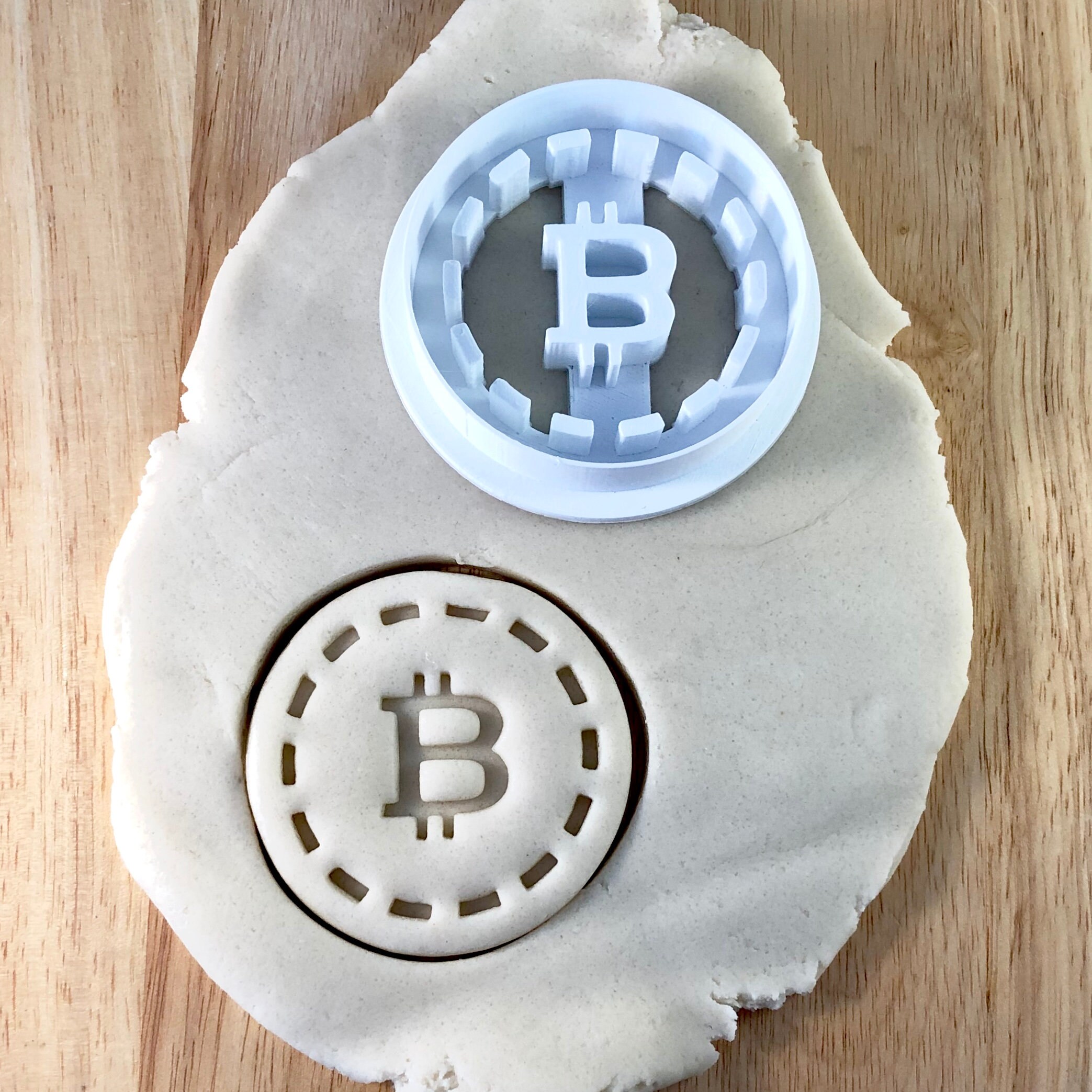 Bitcoin Cookie Cutter: Crypto Currency Biscuit Cutter - Etsy Norway