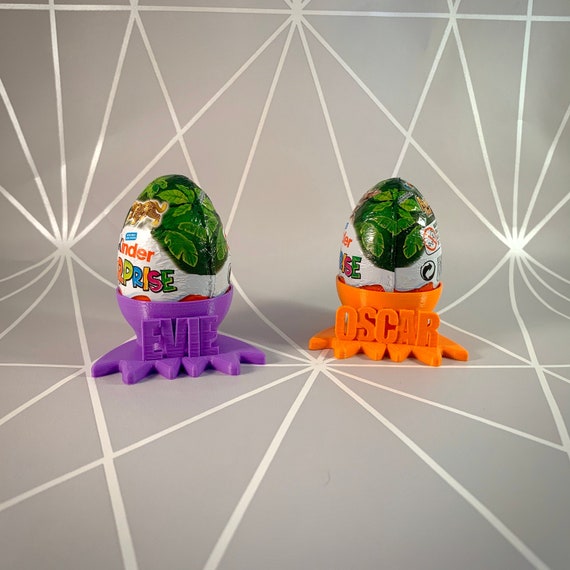 Personalised Easter Egg Cup Holder: 3D Printed PLA Plastic