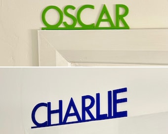 3D Printed Personalised Name Sign - Door or Wall Decor