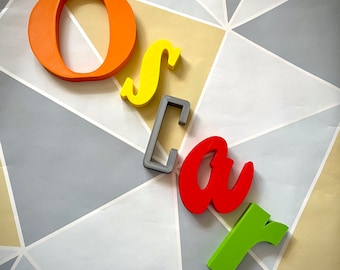 Personalised 3D Printed Lettering - Names - Nursery - Children Bedroom - Letters