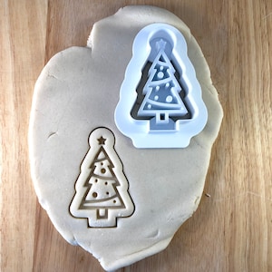 Christmas tree - Cookie Cutter - Cute Cutter - Biscuit - Fondant - Clay cutter -   Dough - One of a kind