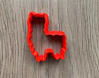 Flauschige Lama Ausstechform: Ausstechform, Alpaka, Partydekoration