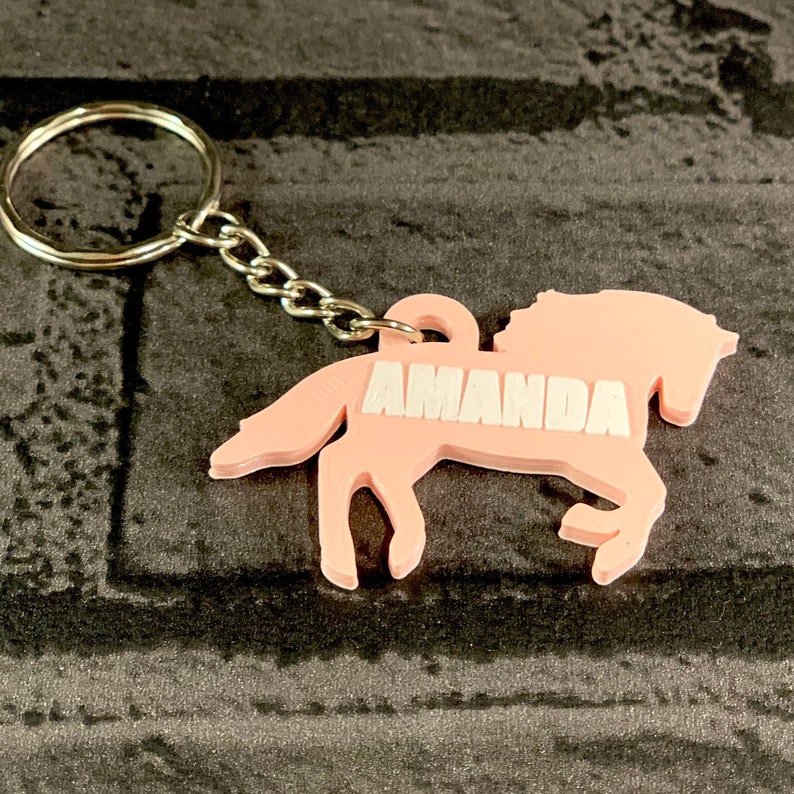 Porte-clés Fer à Cheval Porte-bonheur En Métal Pendentif De Sac