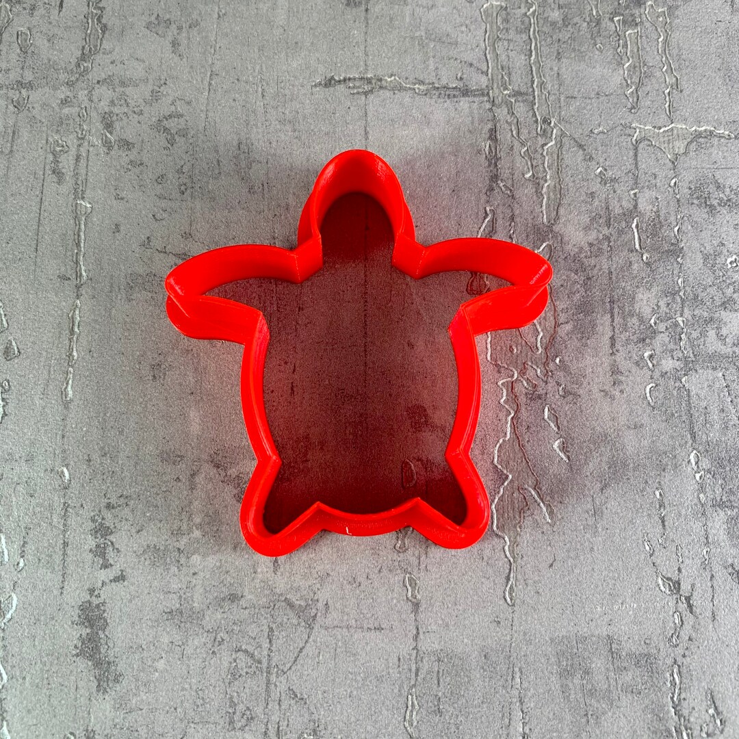 Sea Turtle Cookie Cutter Cute Cutter Biscuit Fondant Clay Cutter Dough One of a Kind Tortoise