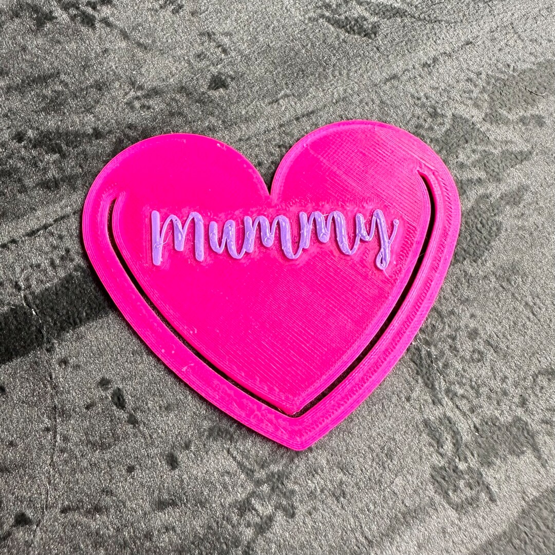 Heart Bookmark Personalised - 3D Printed - Book Lovers - Gifts for Her ...