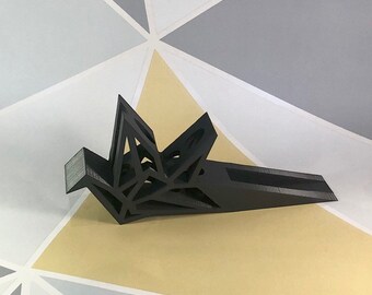 Home Decor Origami Geometric 3D Printed Japanese Crane Doorstop 