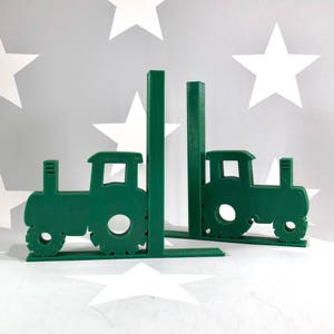 Serre-livres tracteur - Imprimé 3D - Ferme - Cour de ferme - Rangement de livres - Chambre d'enfant - Cadeaux pour garçons - Cadeaux pour filles - Cadeaux d'anniversaire
