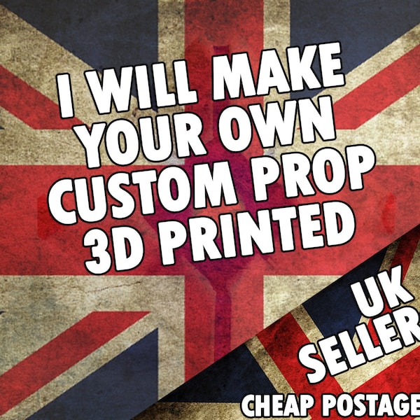 Custom Made Cosplay Props - Guns, knives, Coins, Keyrings, Hats, Boots, Grenades, ANYTHING