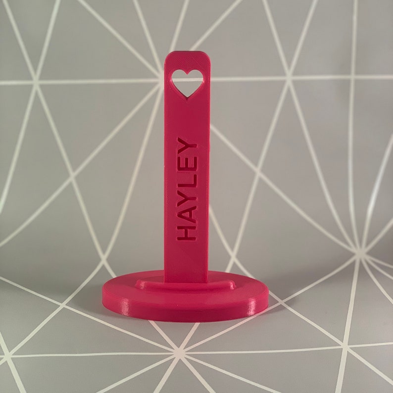 Scrunchie Holder Personalised Personalized 3D Printed Stocking Single Pole Hair Band Hair Accessories Gifts for Girls Christmas