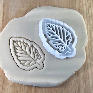 Tagliabiscotti a forma di foglia: plastica PLA stampata in 3D