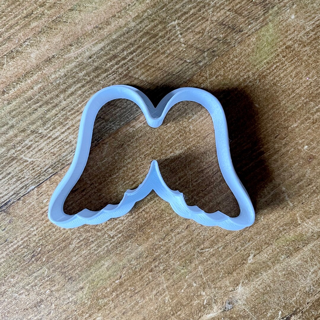 Angel Wings Cookie Cutter 3D Printed PLA Jewelry Making Etsy