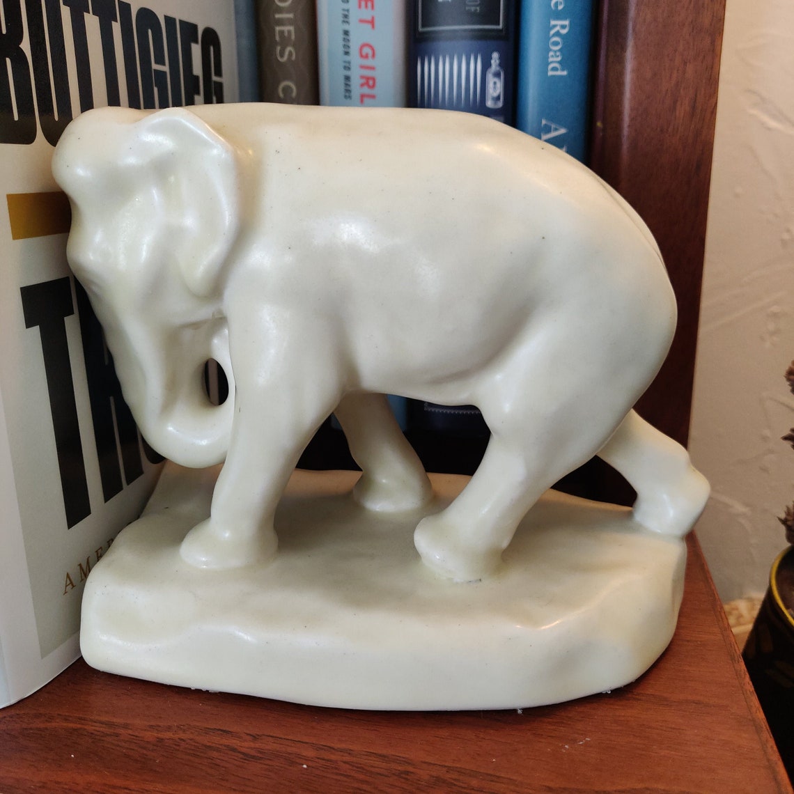 Collectible Bookends Antique Rookwood Art Pottery Elephant Etsy