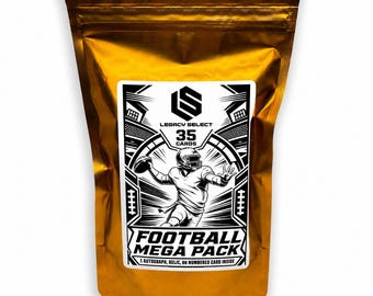 Football Card Packs – Autograph, Relic & Numbered Cards – Rookies, Prospects, Stars, Legends