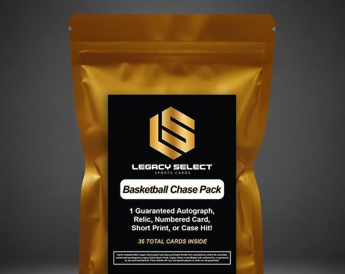 Basketball Chase Pack (35 Cards) - Guaranteed Autograph, Relic, or Numbered Card