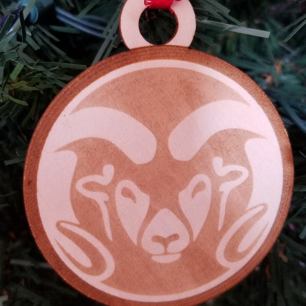 Colorado State University Ornament CSU Ram