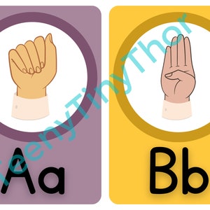 ASL flashcards, American Sign Language, classroom resources, educational flashcards