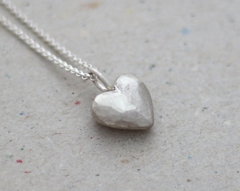 Pendentif coeur, pendentif coeur argent, orfèvre