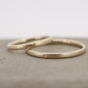 333er GELBGOLD TRAURINGE, EHERINGE SCHLICHT UND MATT, RINGE ONLINE