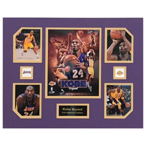 Kobe Bryant Los Angeles Lakers NBA Basketball 16 x 20 inch Collage
