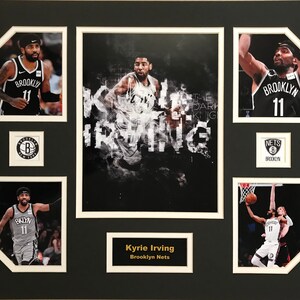 Kyrie Irving Brooklyn Nets NBA Basketball 16 x 20 inch Collage