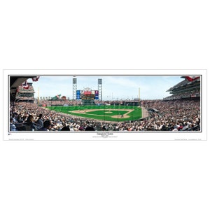 SAN FRANCISCO GIANTS  &quot;Inaugural Game&quot; Pac Bell Park Panoramic Photograph