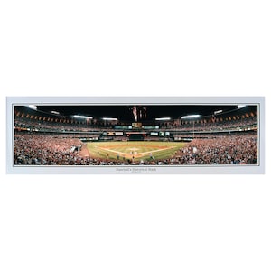 ST LOUIS CARDINALS &quot;Baseball&#39;s Historical Mark&quot; Busch Stadium Panoramic Photograph