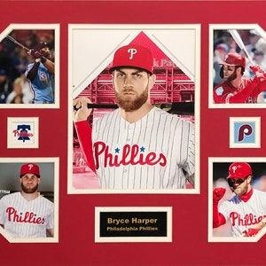 Bryce Harper Philadelphia Phillies MLB Baseball 16 x 20 inch Collage