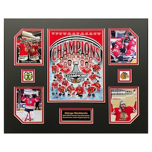 Chicago Blackhawks 2015 NHL Stanley Cup Champions 16 x 20 inch collage