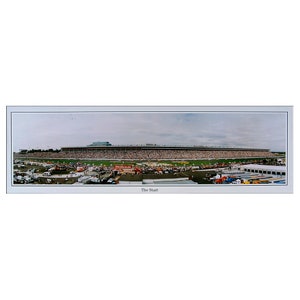 CHARLOTTE MOTOR SPEEDWAY &quot;The Start&quot; Panoramic Photograph