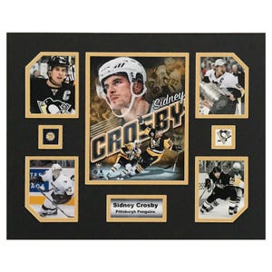 Sidney Crosby Pittsburgh Penguins NHL Hockey team 16 x 20 inch Collage