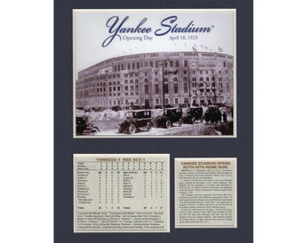 Yankee Stadium New York Yankees 1st Game Tribute