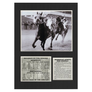 Sea Biscuit Upsets War Admiral Tribute