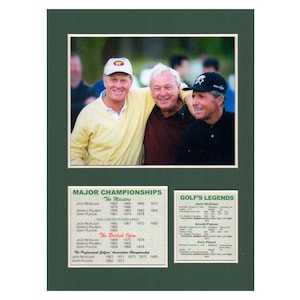 Golf&#39;s Mt. Rushmore Jack Nicklaus Arnold Palmer Gary Player Tribute