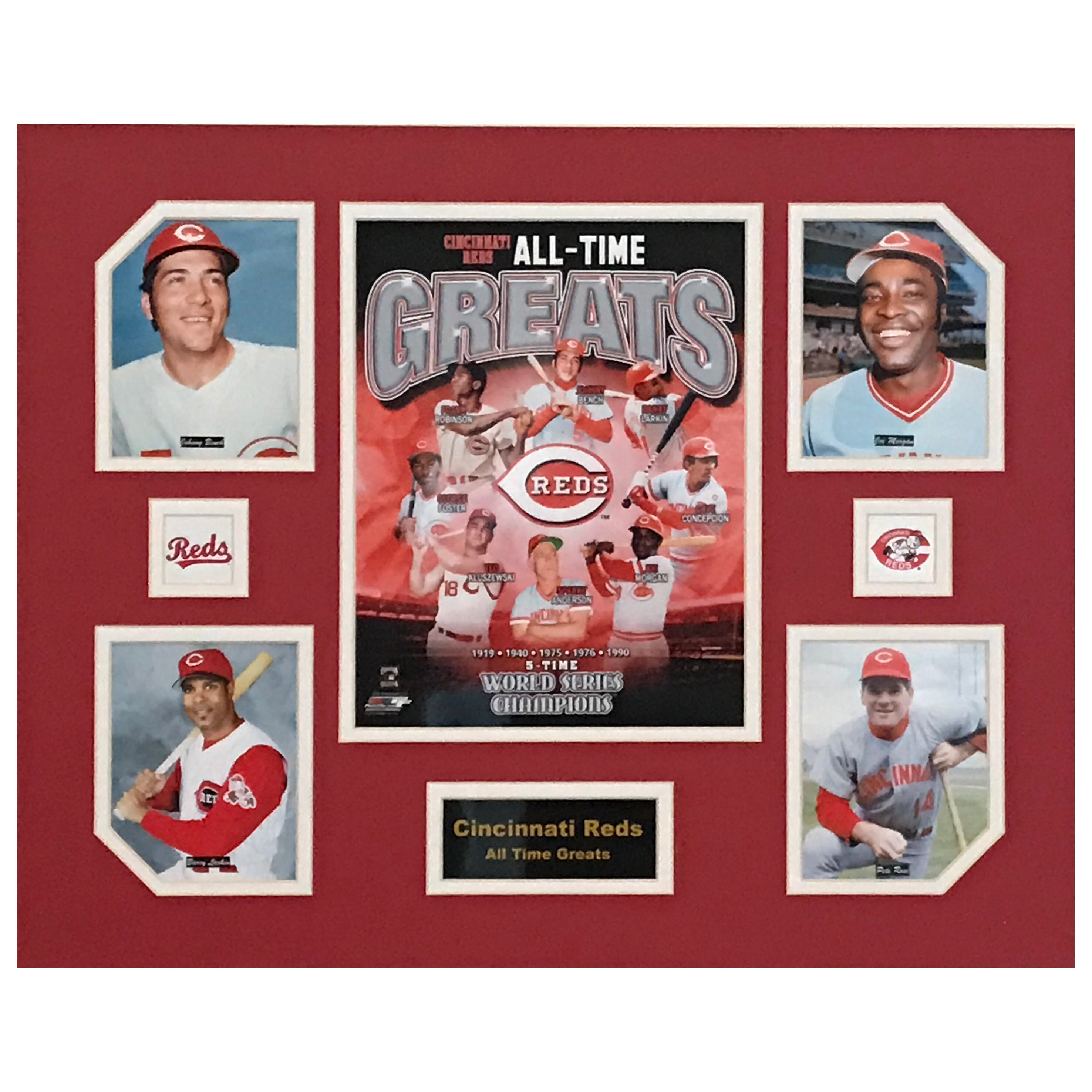 Cincinnati Reds MLB Baseball All-time Greats 16 X 20 Inch 