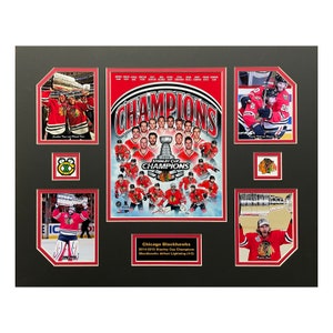 Chicago Blackhawks 2015 NHL Stanley Cup Champions 16 x 20 inch collage
