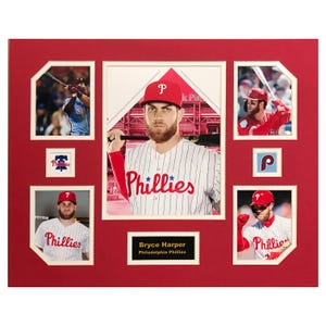 Bryce Harper Philadelphia Phillies MLB Baseball 16 x 20 inch Collage