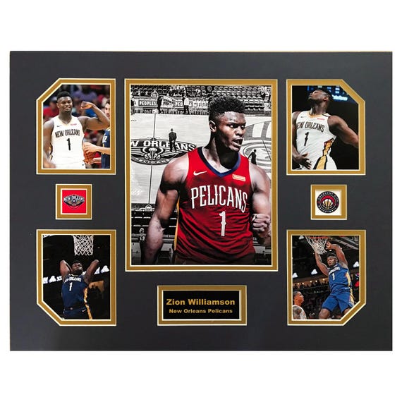 Zion Williamson New Orleans Pelicans NBA Basketball 16 x 20 inch Collage