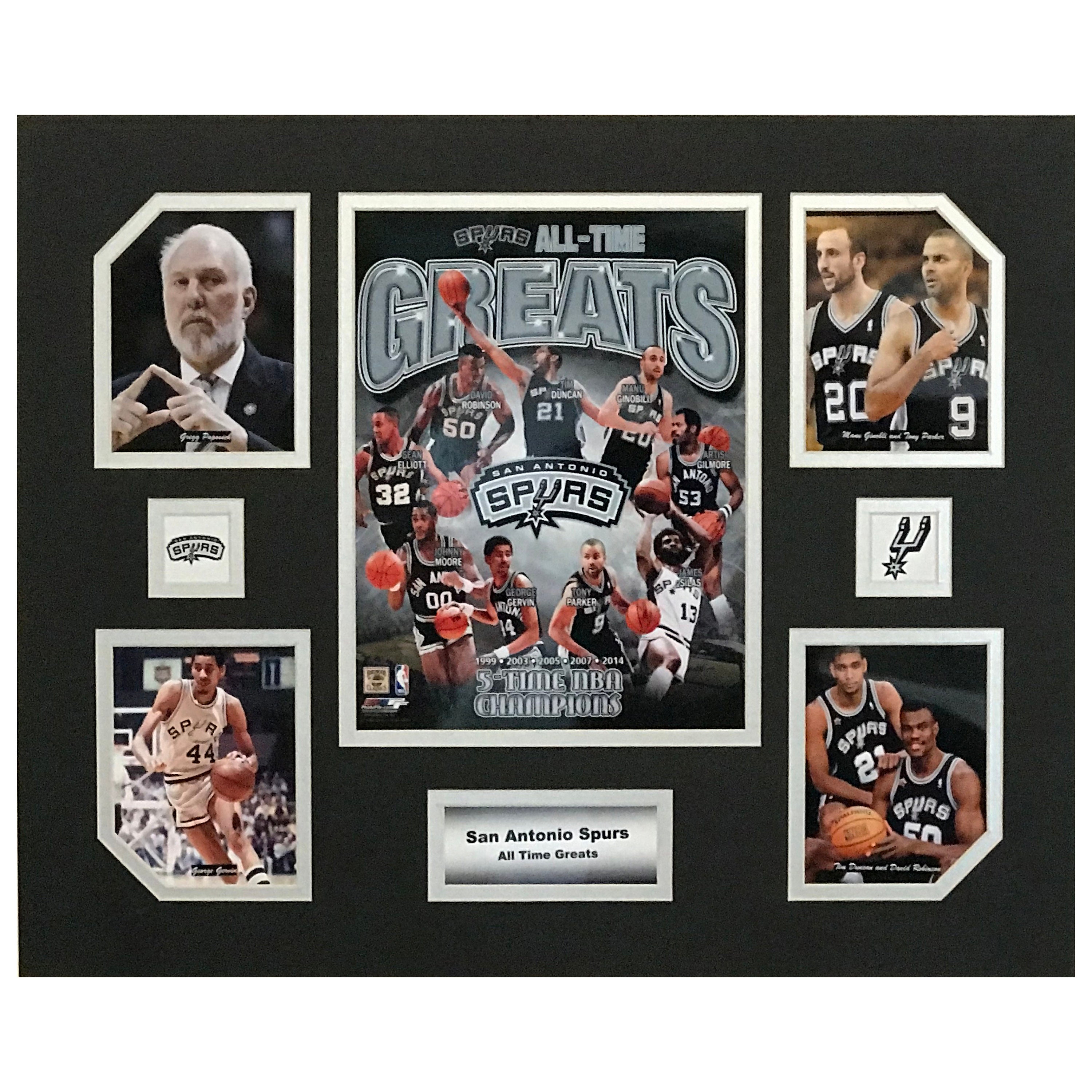 San Antonio Spurs 2005 NBA Champions Commemorative Poster