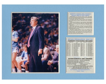 University of North Carolina Tar Heels Coach Dean Smith Retires Tribute