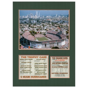 University of Miami Hurricanes Orange Bowl Tribute