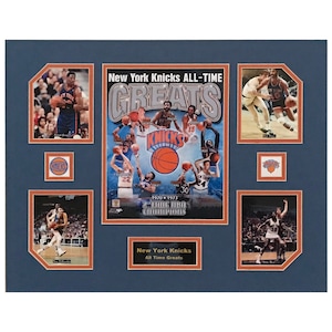 New York Knicks NBA Basketball All-Time Greats 16 x 20 inch Collage