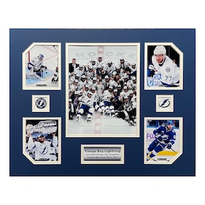 Tampa Bay Lightning 2019-2020 NHL Stanley Cup Champions 16 x 20 inch collage