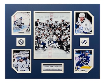 Tampa Bay Lightning 2019-2020 NHL Stanley Cup Champions 16 x 20 inch collage