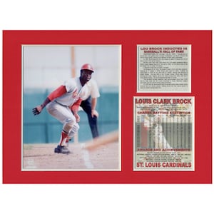 Lou Brock St Louis Cardinals Hall of Fame Tribute