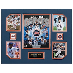 New York Mets MLB All-Time Greats 16 x 20 inch Collage