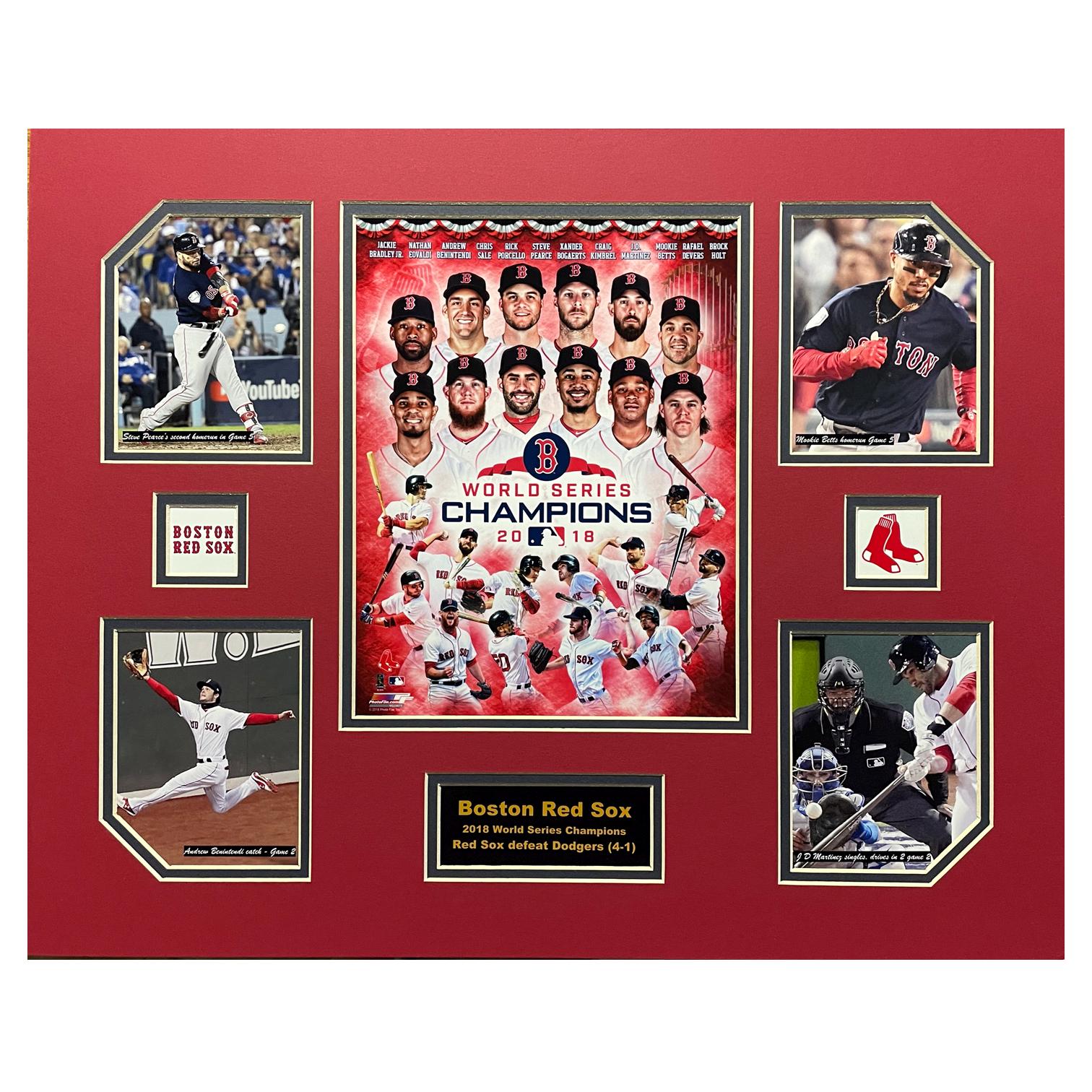Boston Red Sox 2018 MLB Baseball World Series Champions 16 X 20 