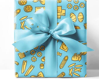 Pasta Gift Wrap: Italian Foodie Wrapping Paper