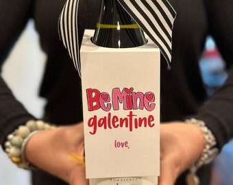 Wine & Spirit Tag - Valentine - Galentine's Day - Hostess Gift - Last Minute Gift - Cheers -  Free Shipping