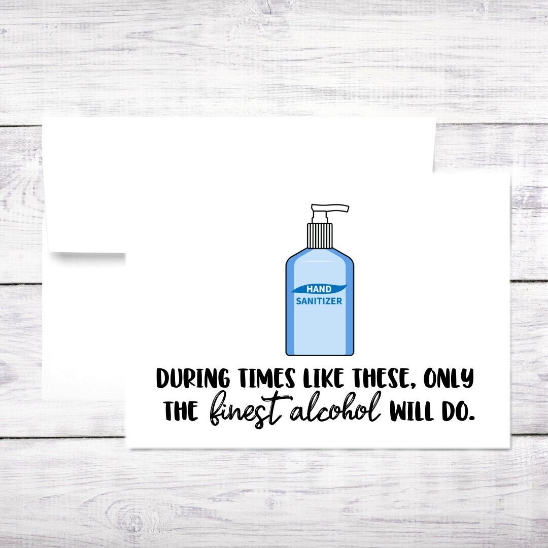 Quarantine Card - Funny Friend Card - Social Distancing - I Miss You …